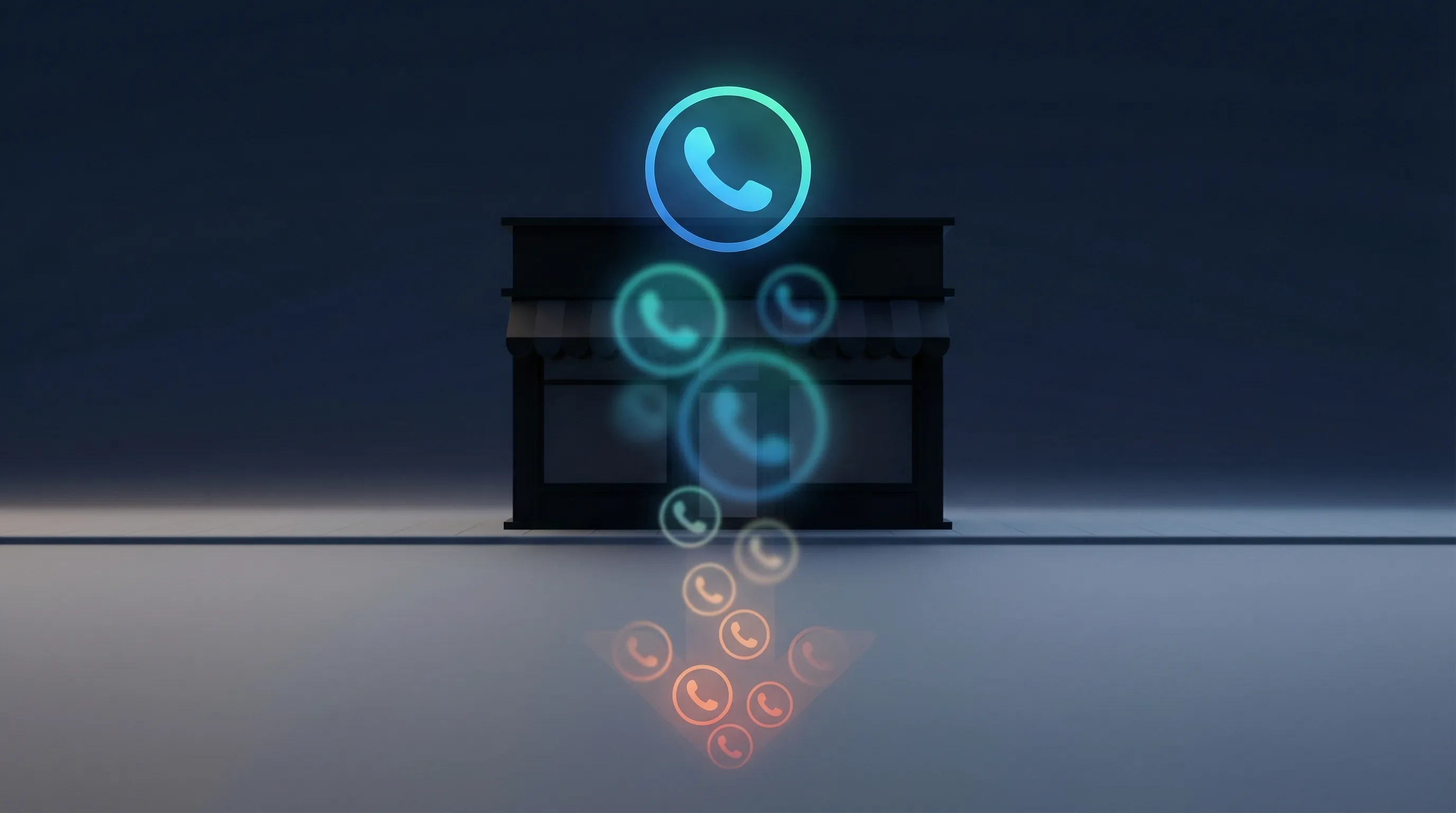 Business impact visualization showing lost revenue from abandoned customer calls due to poor IVR experience